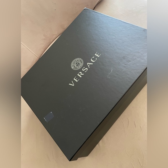 Black Versace Combat Boot - Picture 4 of 13